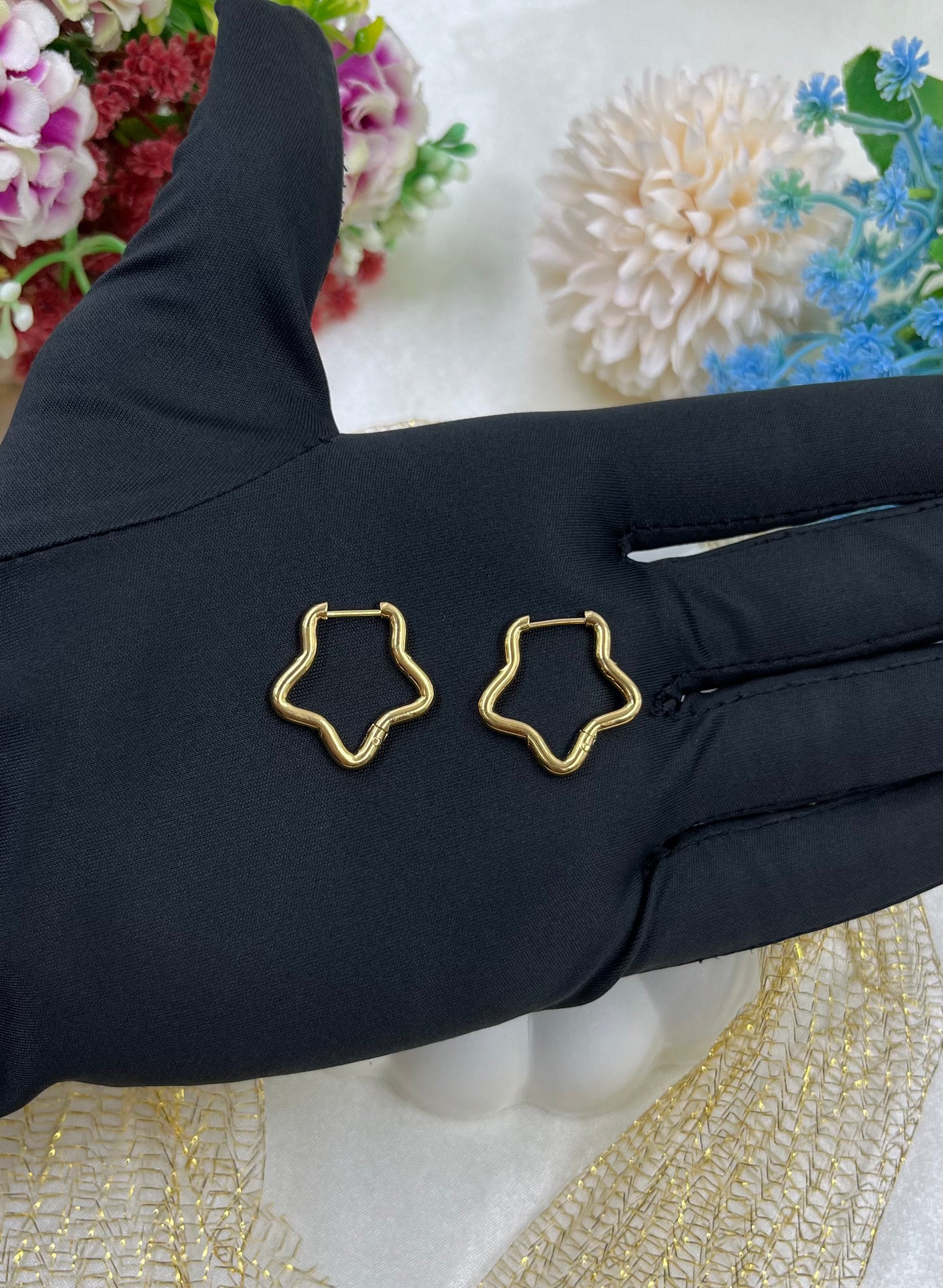 Tara Gold Plated Earing