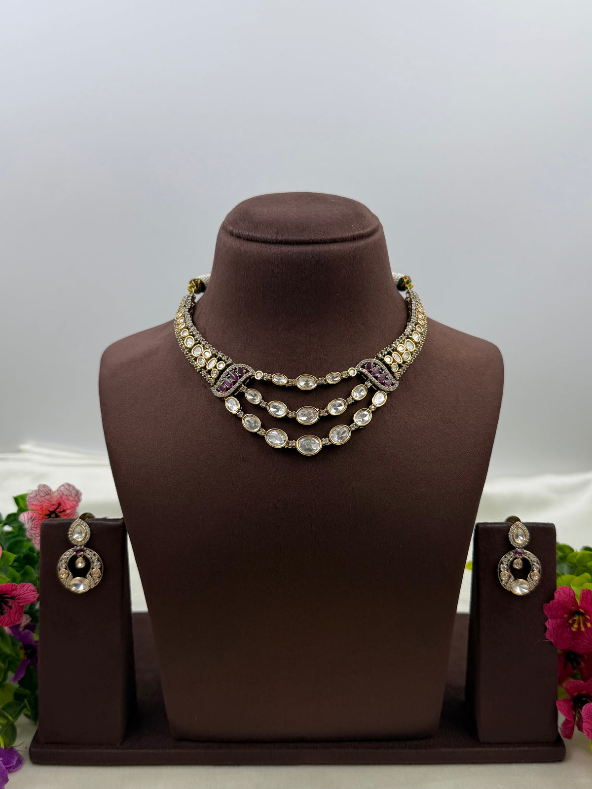 Geetanjali Victorian Necklace Set