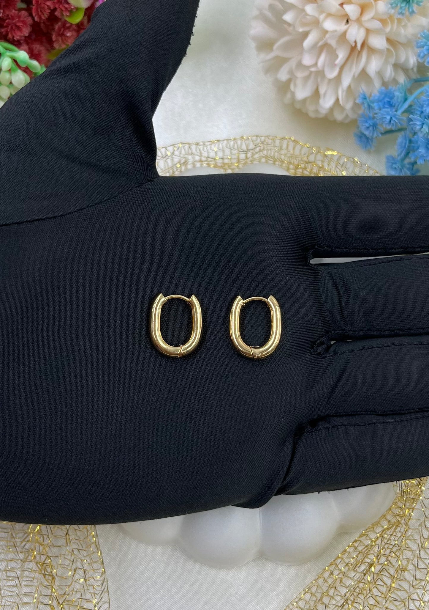 Tiara Gold Plated Earing