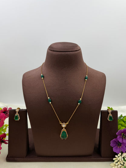 Anisha Victorian Delicate Necklace Set