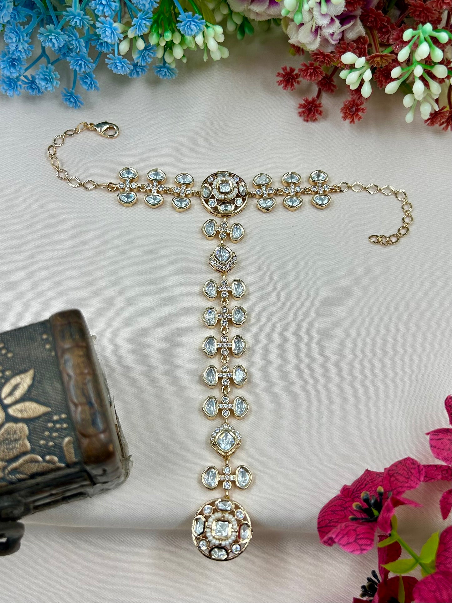 Juhi Moissanite Hath Panja (One Pis)