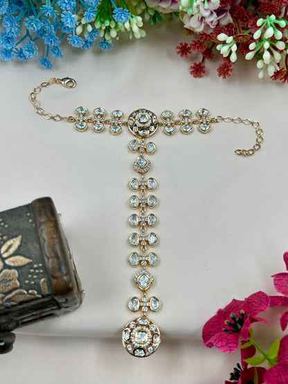 Juhi Moissanite Hath Panja (One Pis)