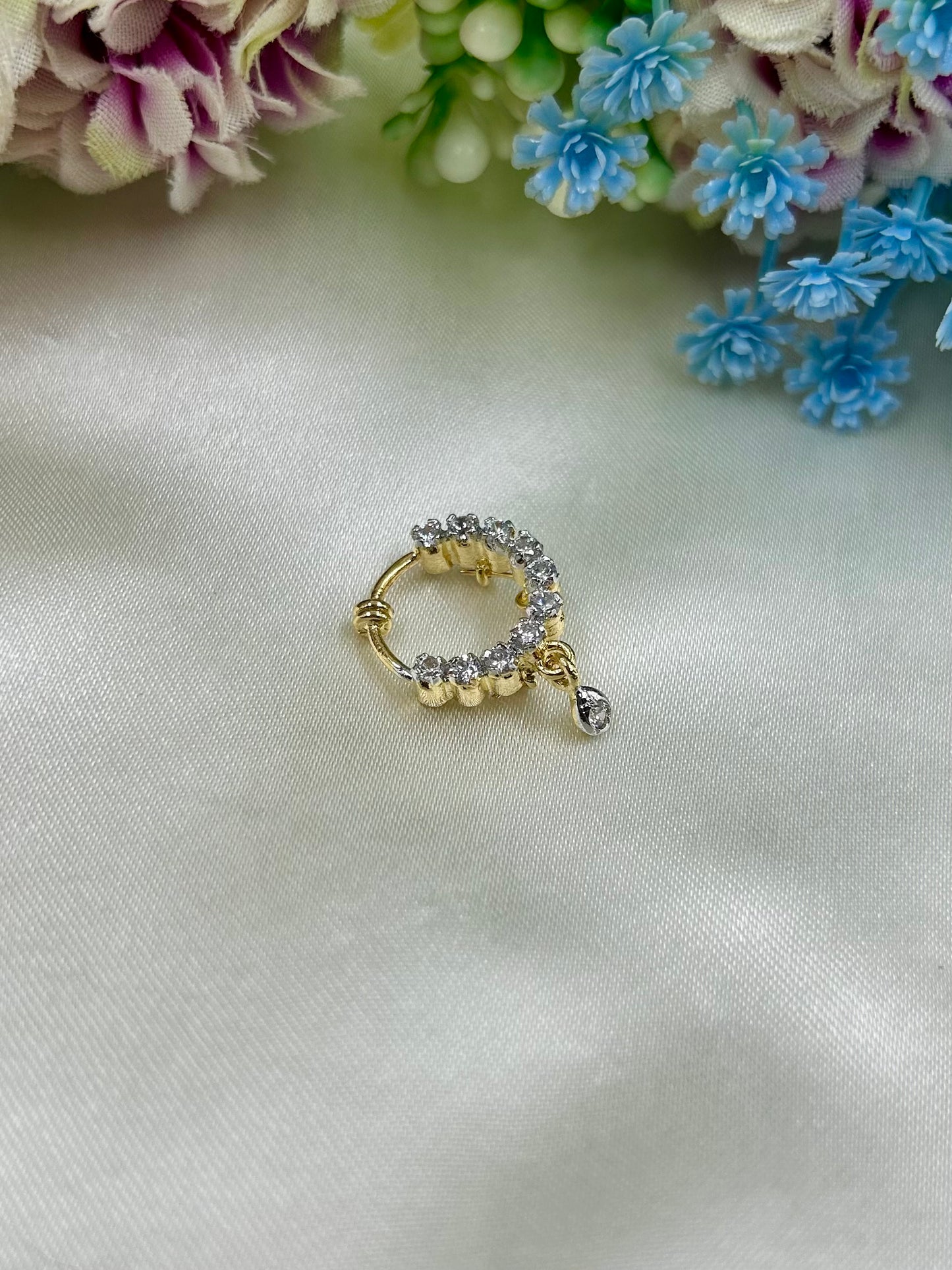 Reshma American Diamond Nose Ring