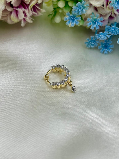 Reshma American Diamond Nose Ring