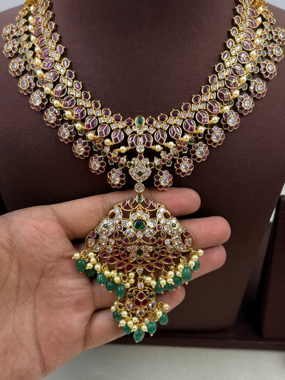 Meena Victorian Traditional Necklace Set