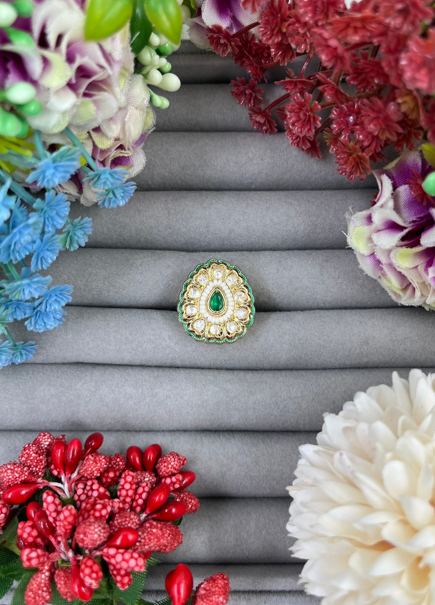 Priya Moissanite Ring