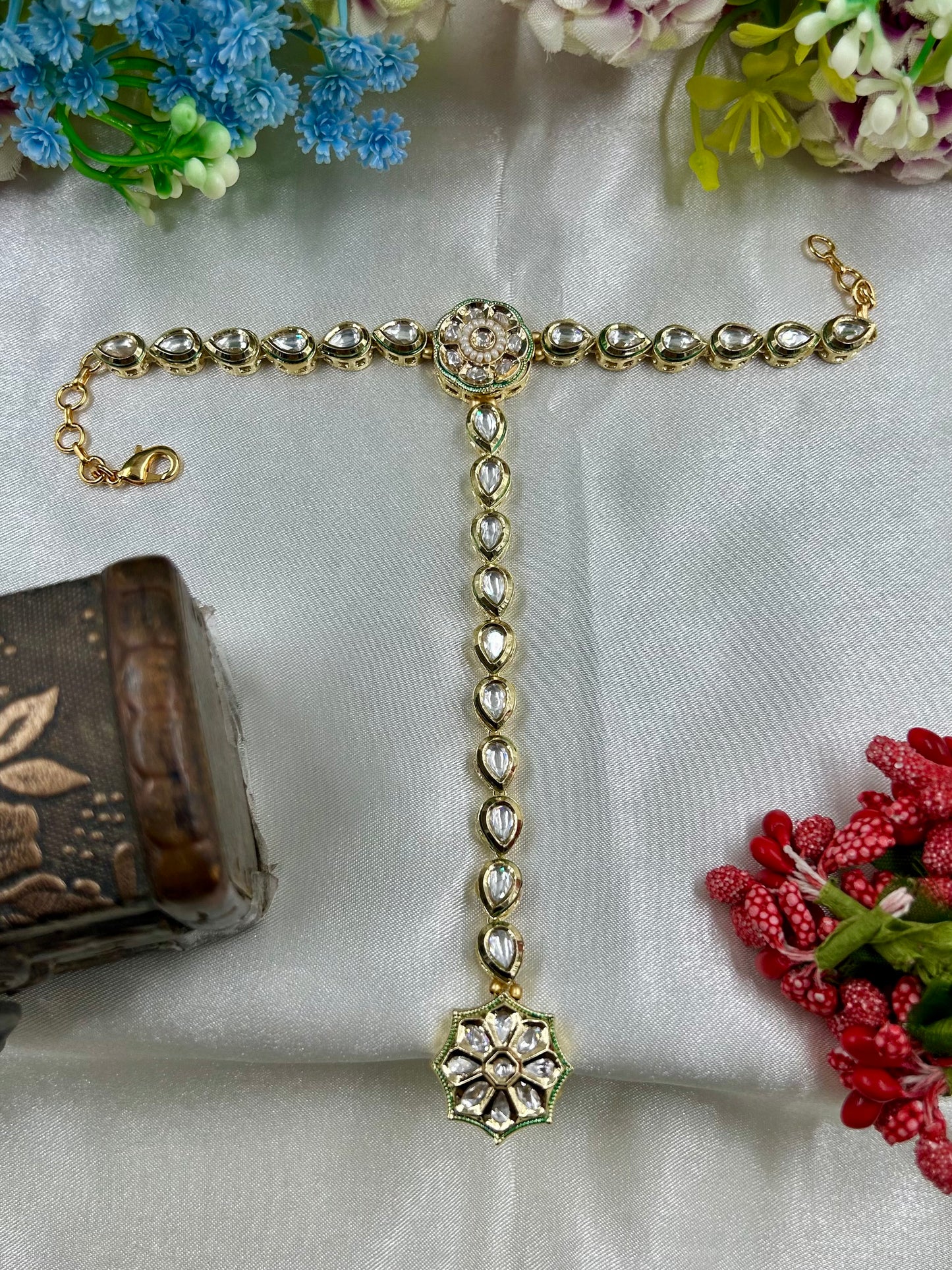 Ritu Moissanite Hath Panja (One Pis)