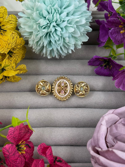 Kriti Heritage Ring (Adjustable)