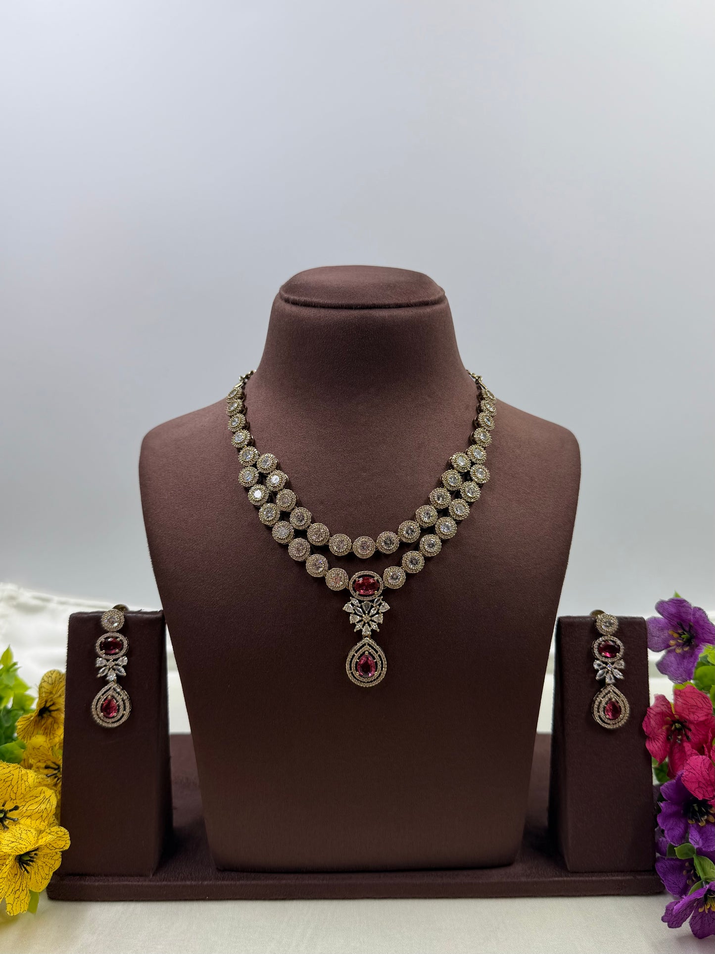 Poonam Victorian Premium Necklace