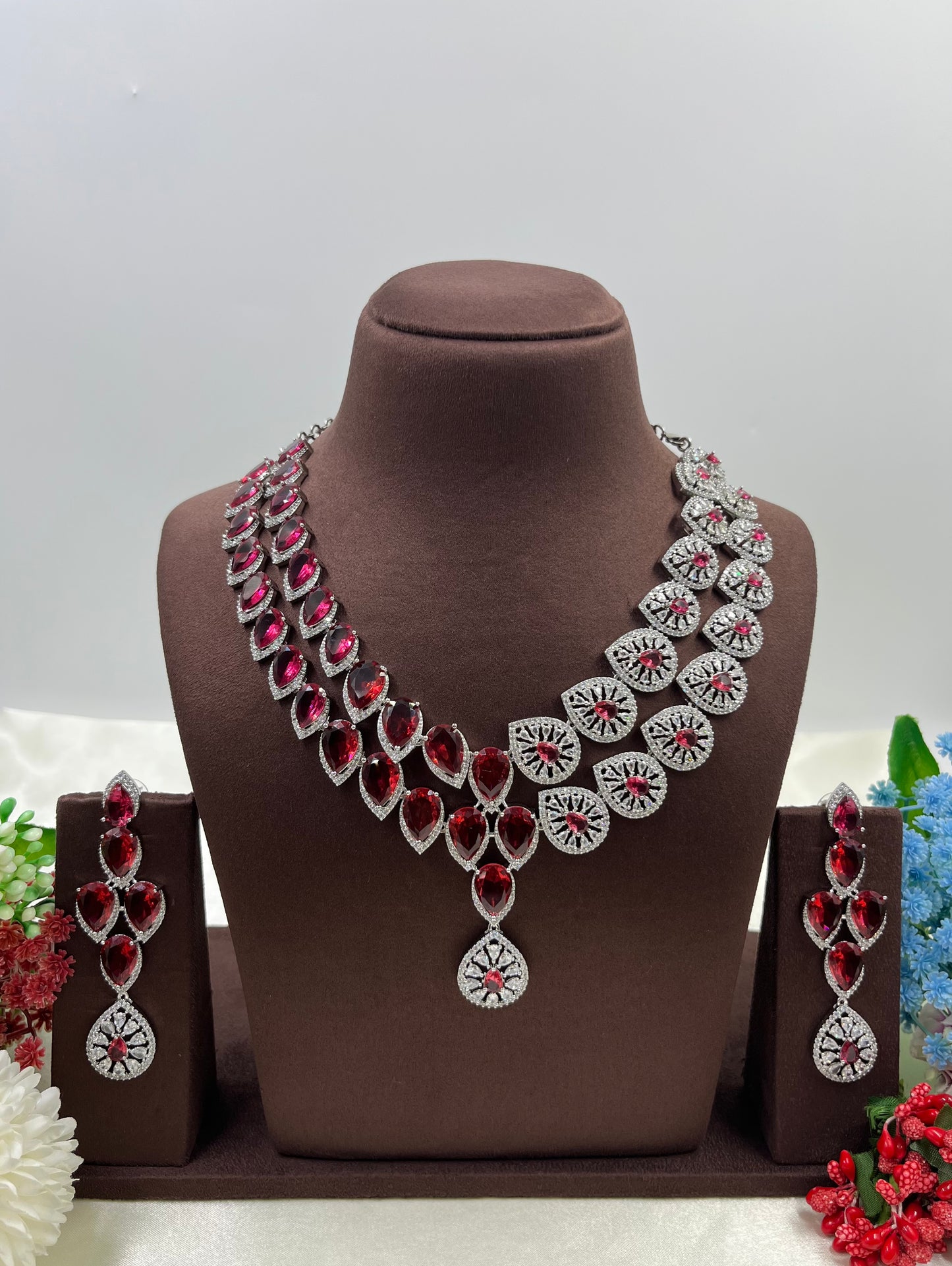 Tara American Diamond Necklace