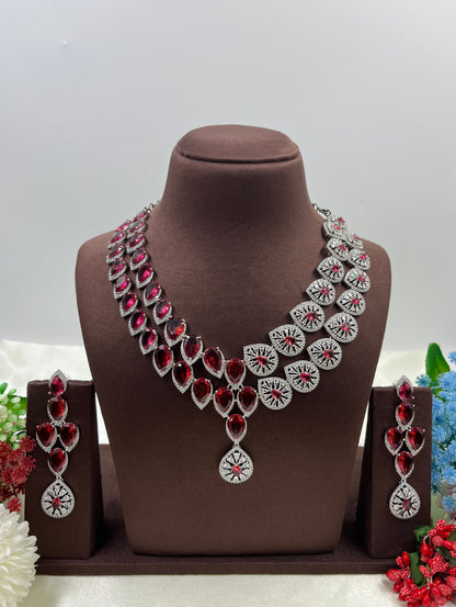 Tara American Diamond Necklace