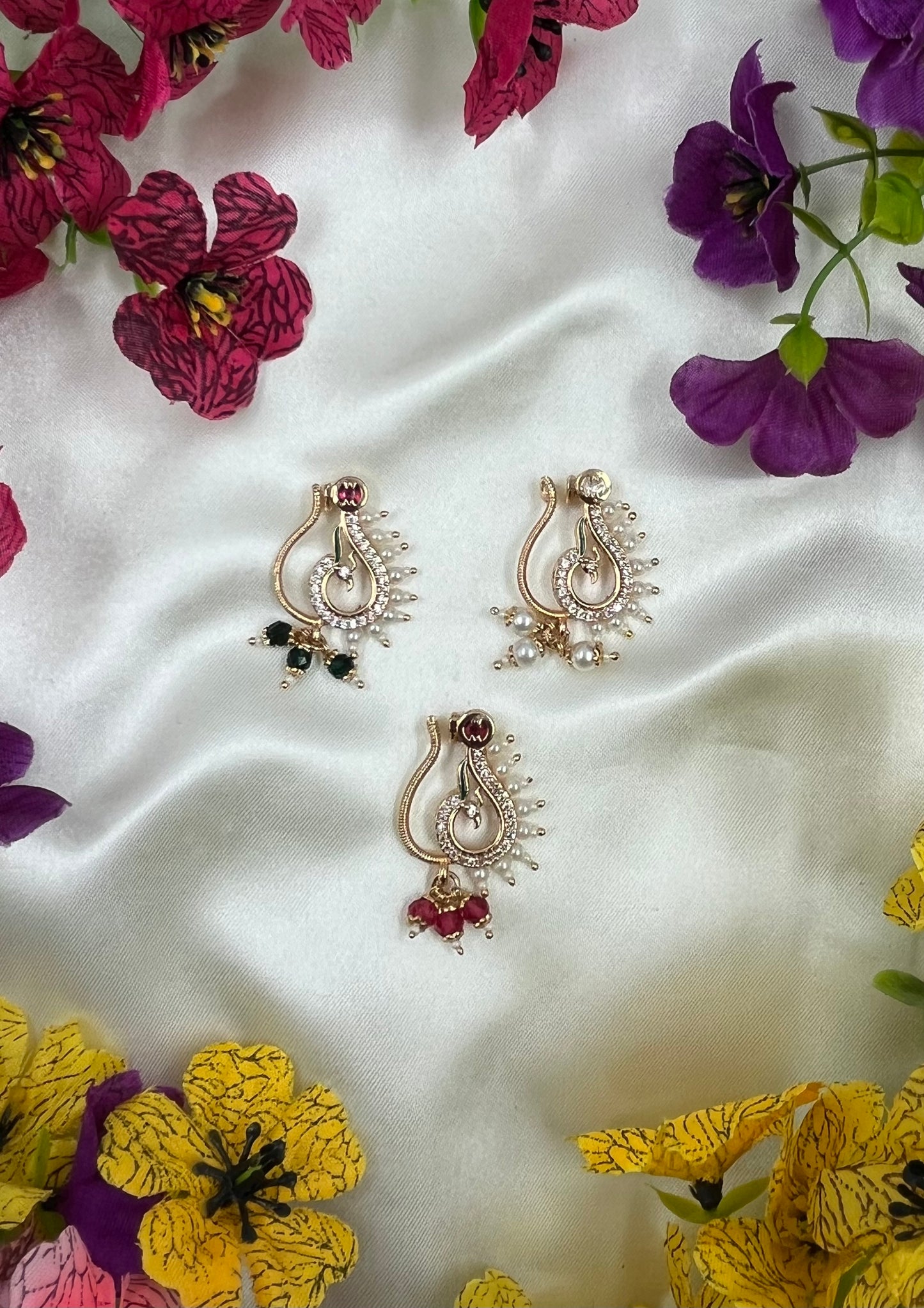 Dhriti Moissanite Nose Ring