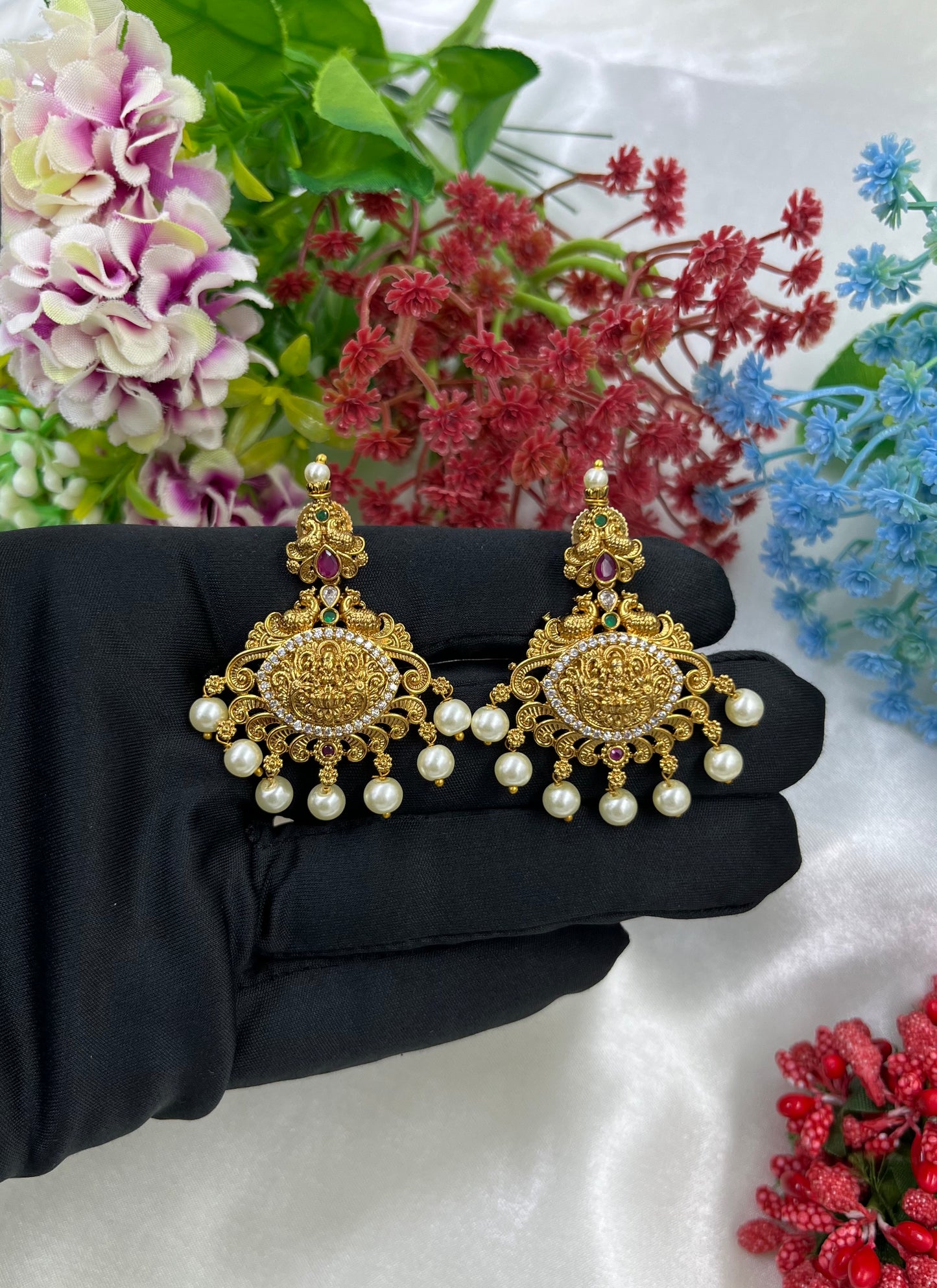 Rupal Brass Earing