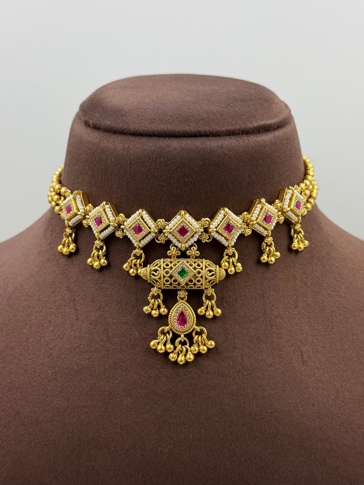 Meher Chorski Delicate Choker Necklace Set