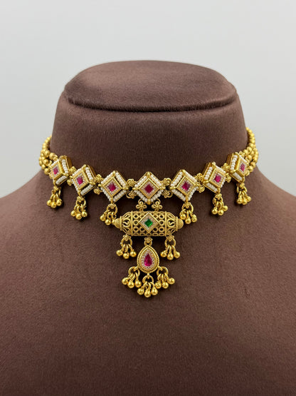 Meher Chorski Delicate Choker Necklace Set