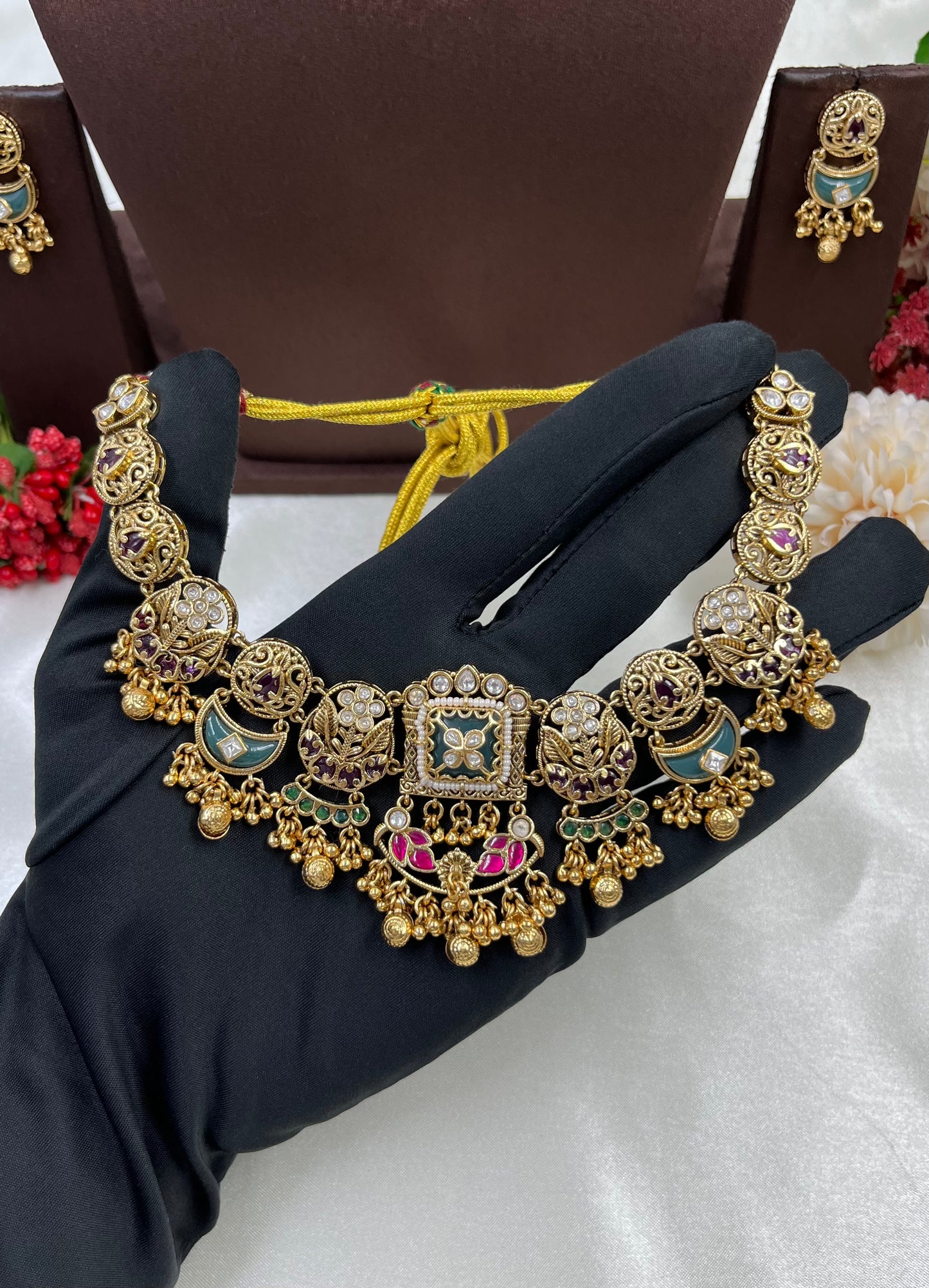 Ruchi Heritage Brass Necklace