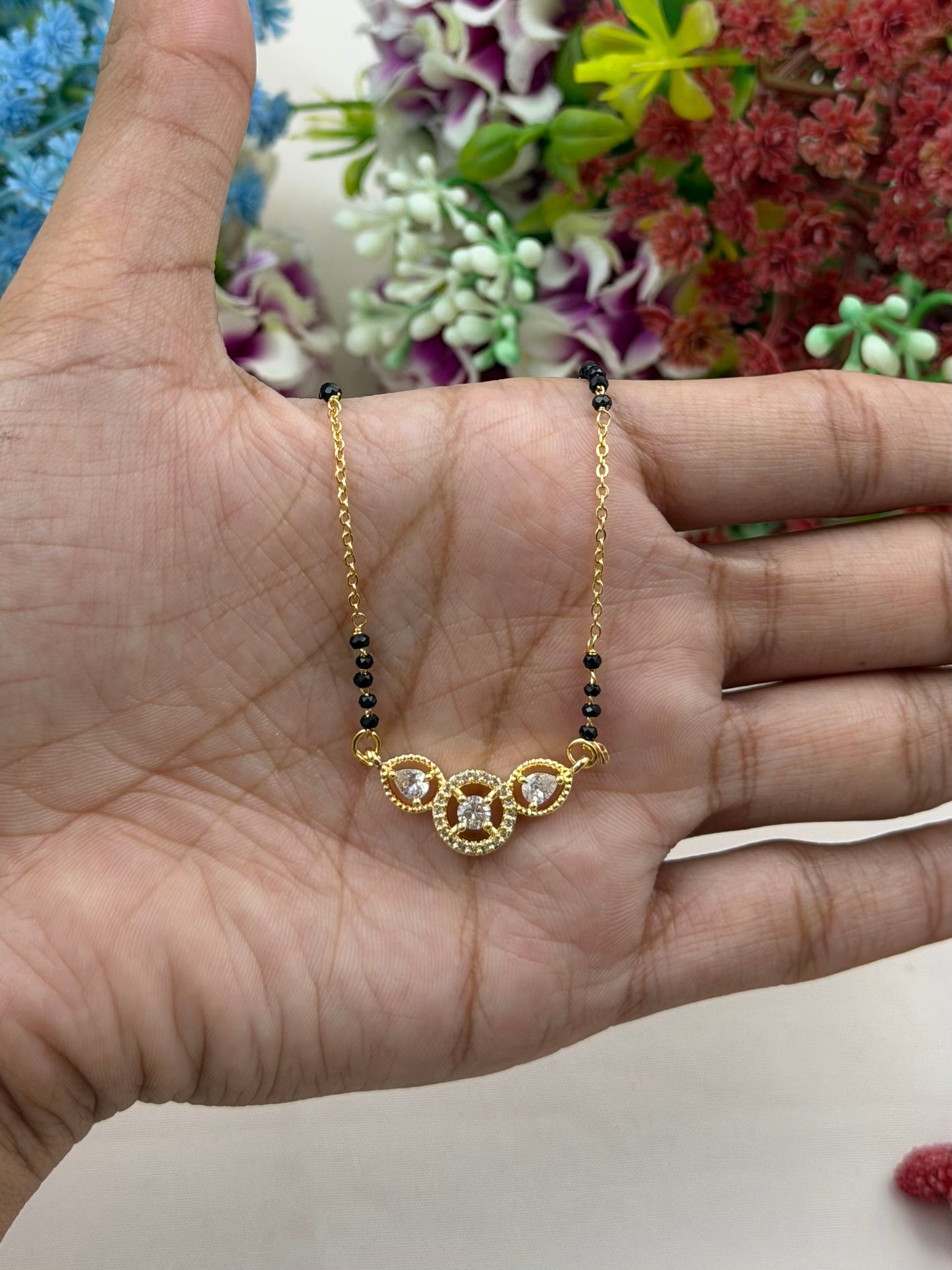 Dual Circle Mangalsutra