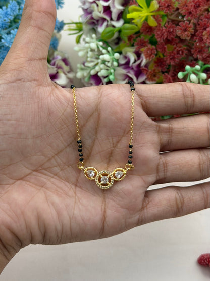 Dual Circle Mangalsutra