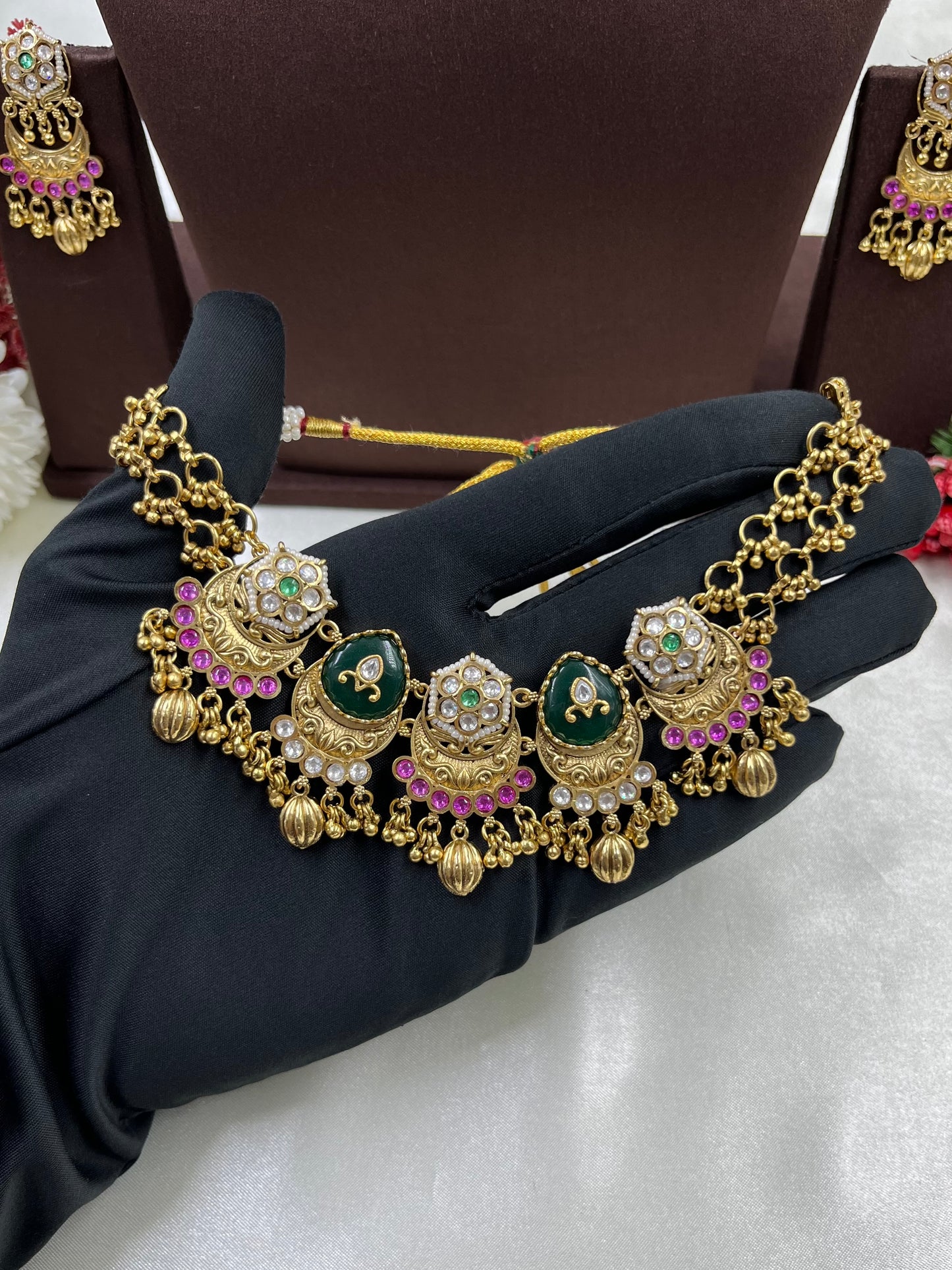 Ishani Heritage Necklace Set