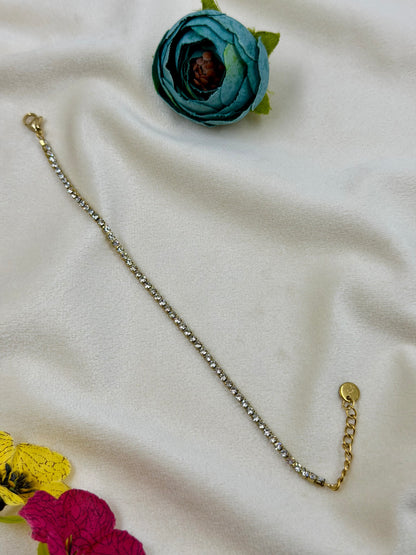 Rohini Anti-Tarnish Stainless Steel Bracelet (Adjustable)