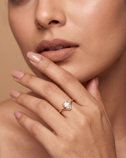 Emma Anti-Tarnish Stainless Steel Ring