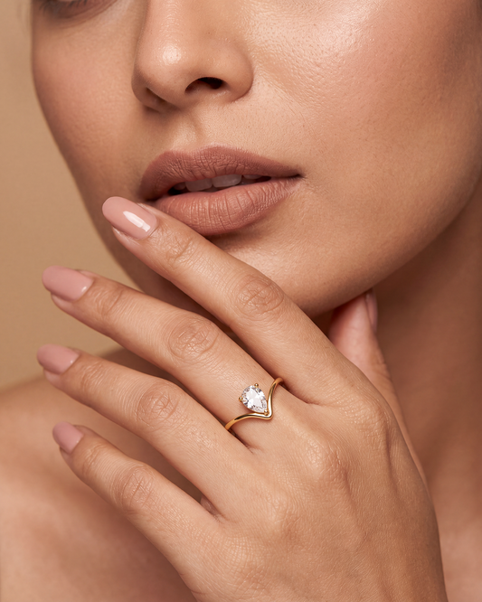 Emma Anti-Tarnish Stainless Steel Ring