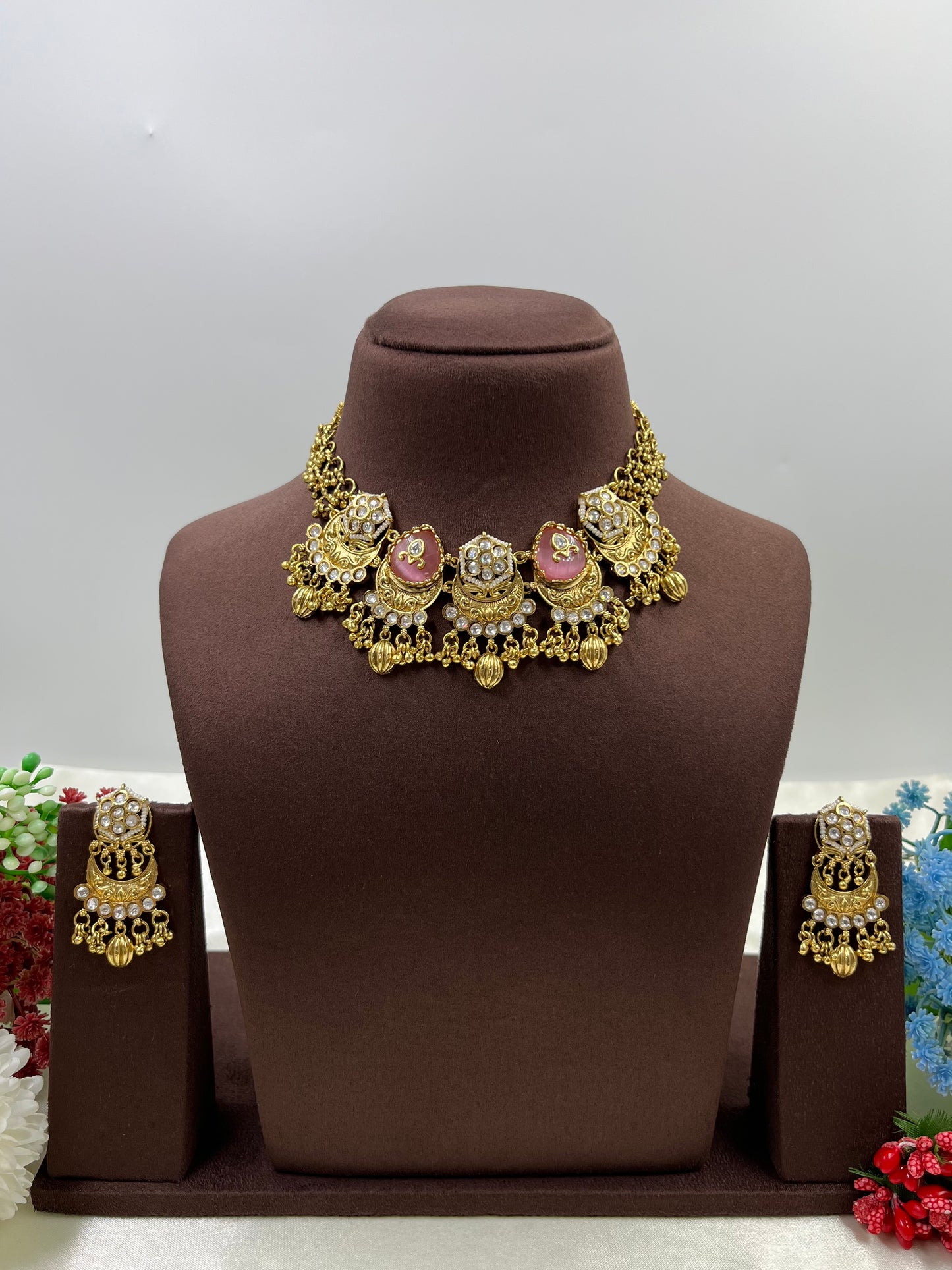 Ishani Heritage Necklace Set