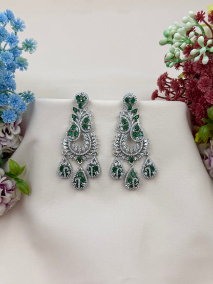 Olive American Diamond Earring