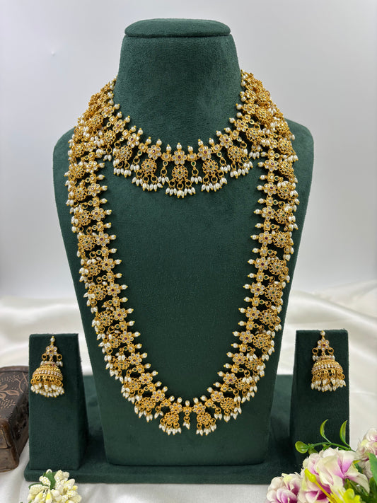ROSI TRADITIONAL GOLD PLATED COMBO SET