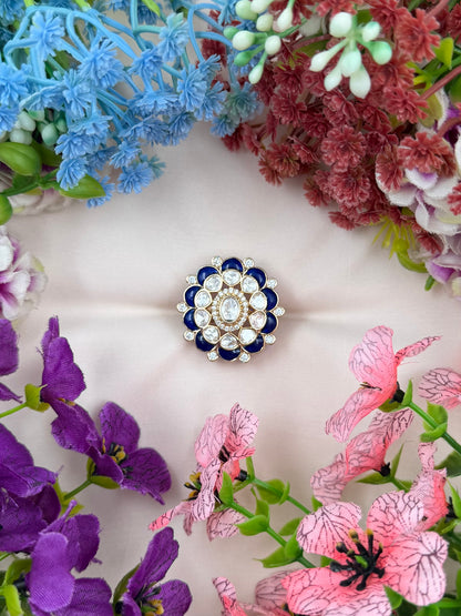 Rinky Moissanite Ring (Adjustable)