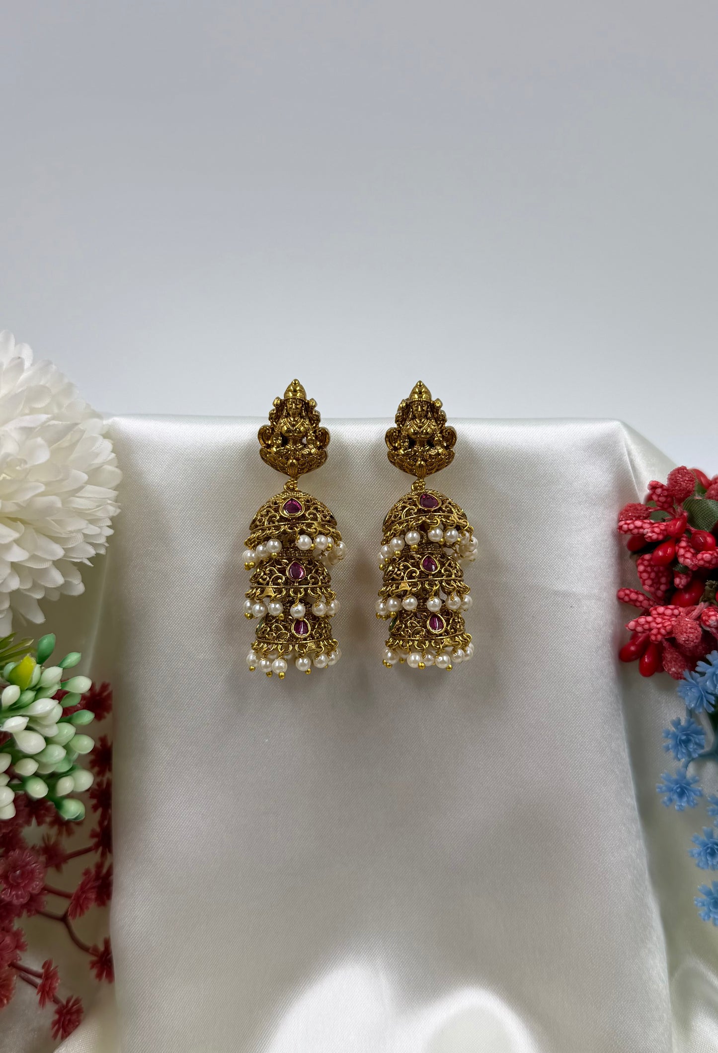 Anika South Indian Temple Earring