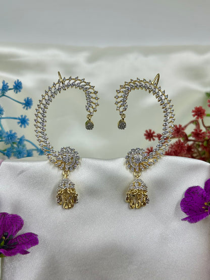 Shivali Two-Tone Premium Earcuffs