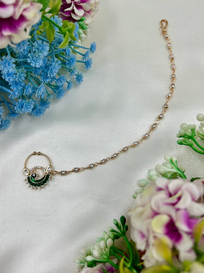 Poonam Moissanite Nose Ring