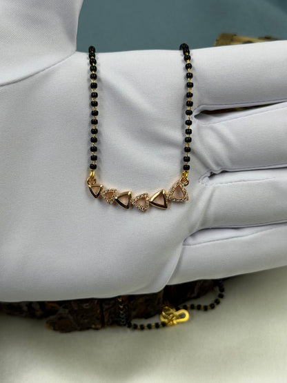 Ambika Rose Gold Mangalsutra