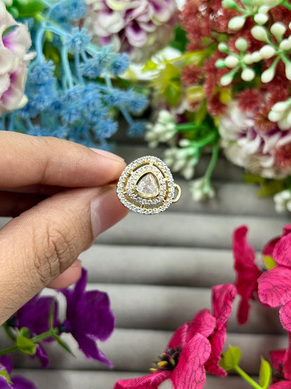 Vamika Moissanite Ring (Adjustable)
