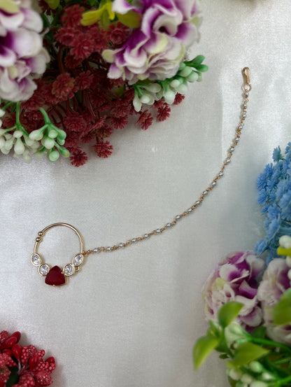 Jigna Moissanite Nose Ring