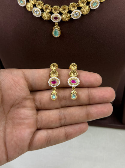 Kriti Chorski Delicate Necklace set