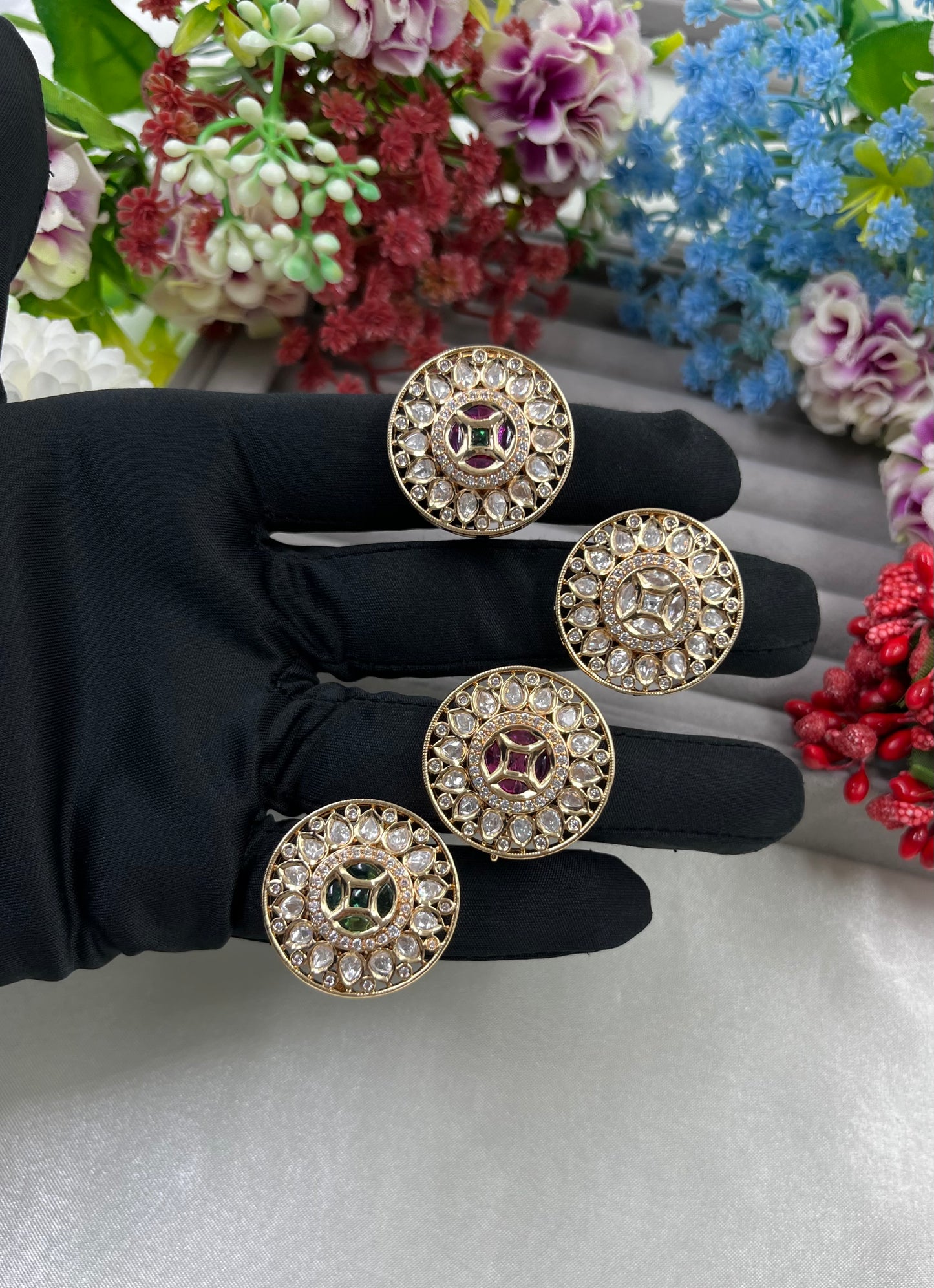 Mukti Moissanite Premium Ring