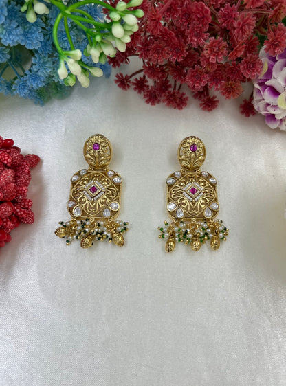 Harini Brass Earing