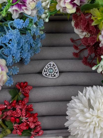 Norah American Diamond Ring (Adjustable)