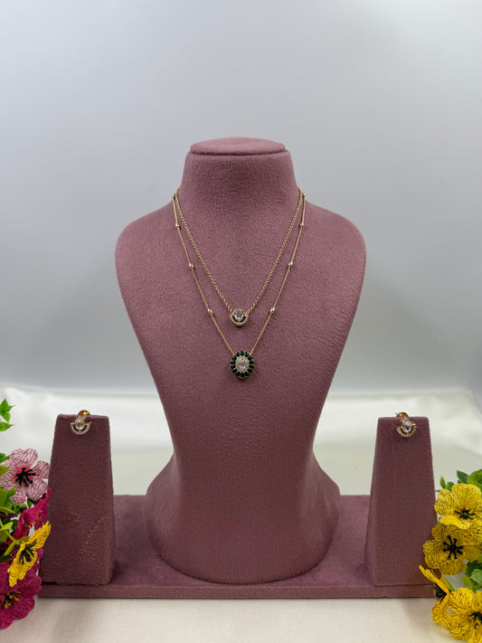 Hema Moissanite Chain Pendant