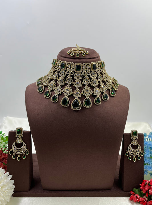 Dhara Victorian Choker Necklace