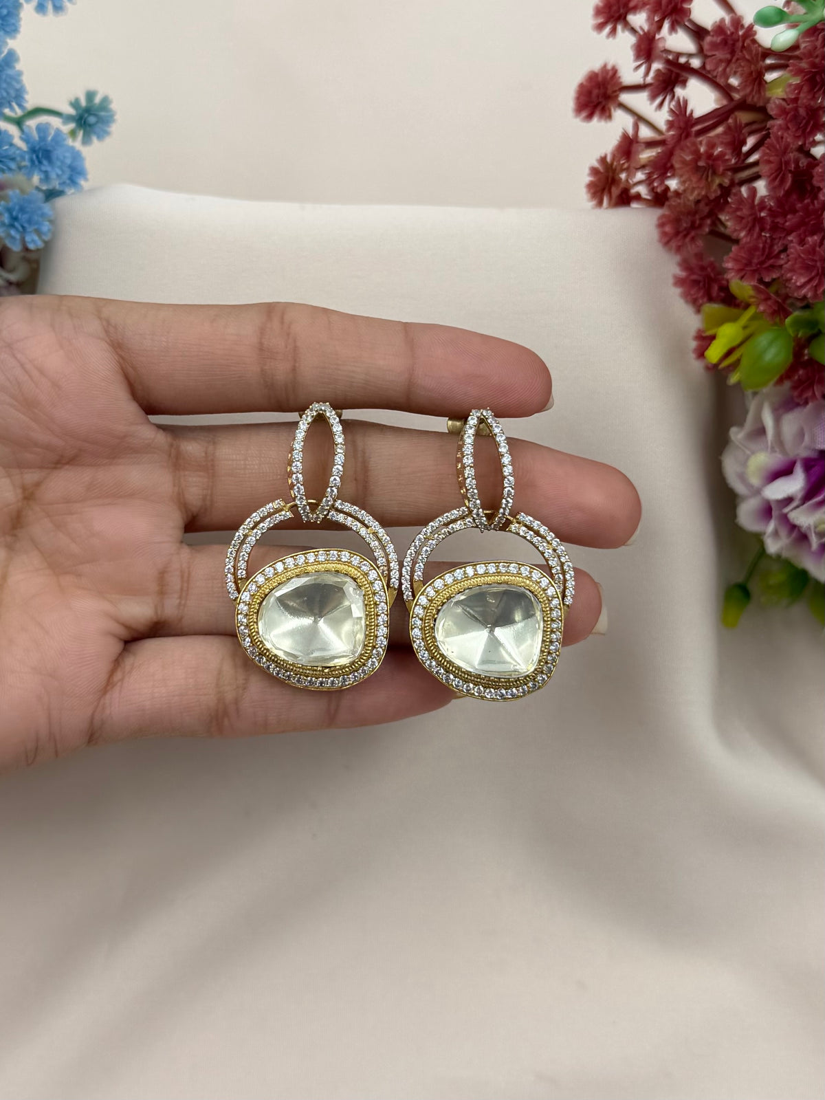 Pakhi Moissanite Earring
