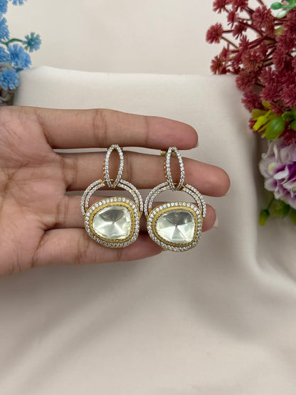 Pakhi Moissanite Earring