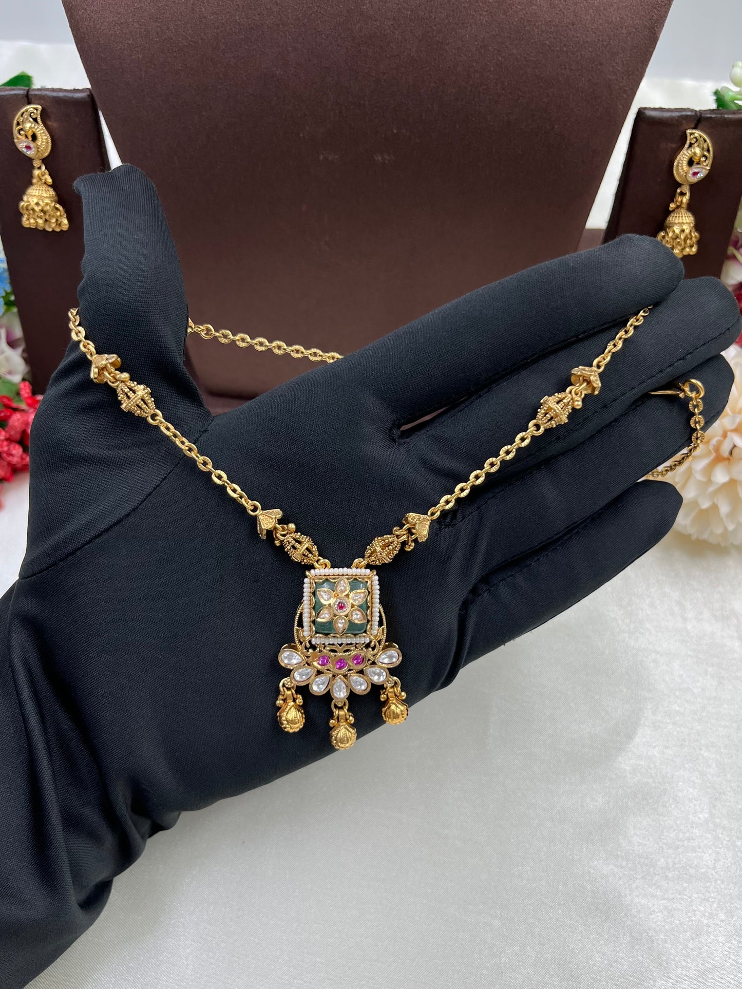 Bhavya Heritage Mid Length Necklace