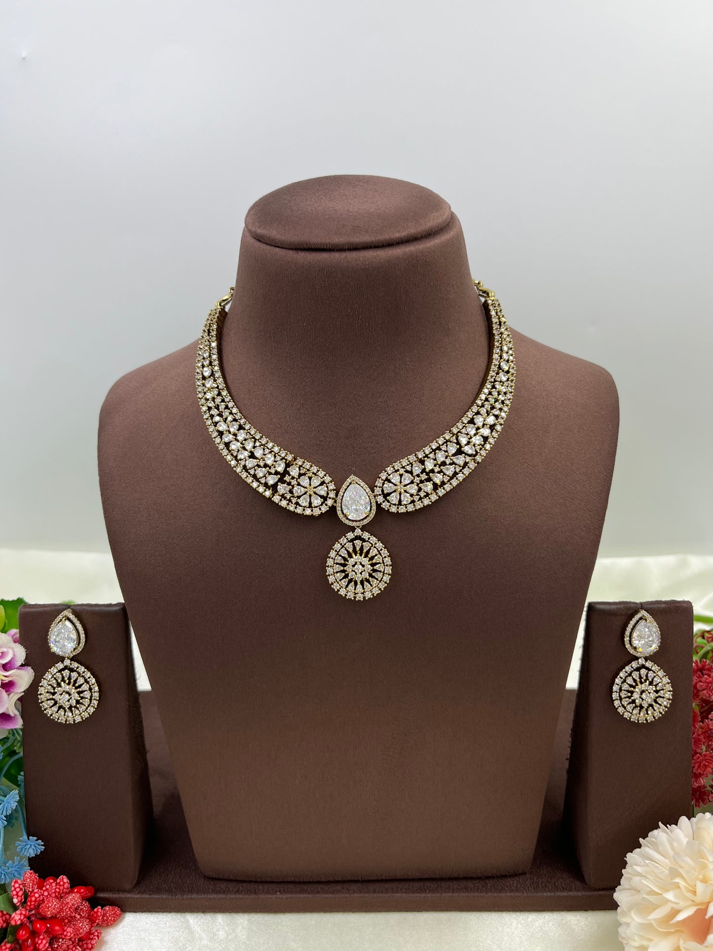 Herry Victorian American Diamond Necklace