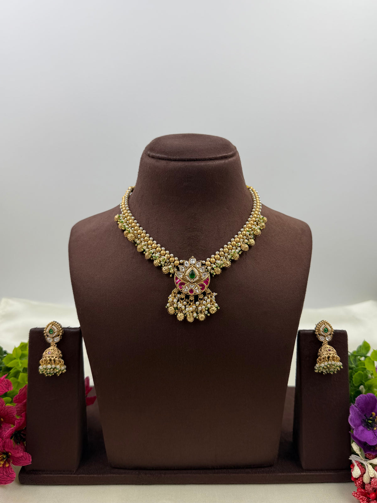 Ahana Heritage Necklace Set