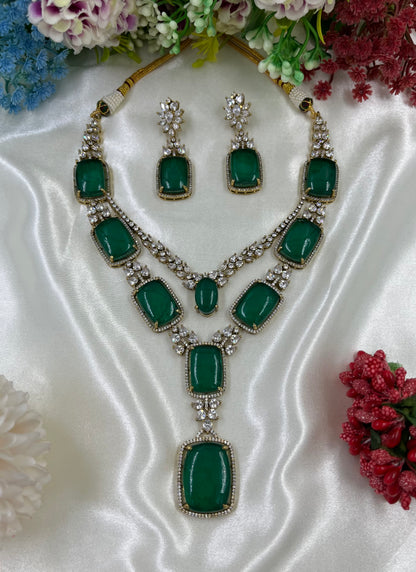 Anamika Doul Layer Victorian Premium Kundan Necklace