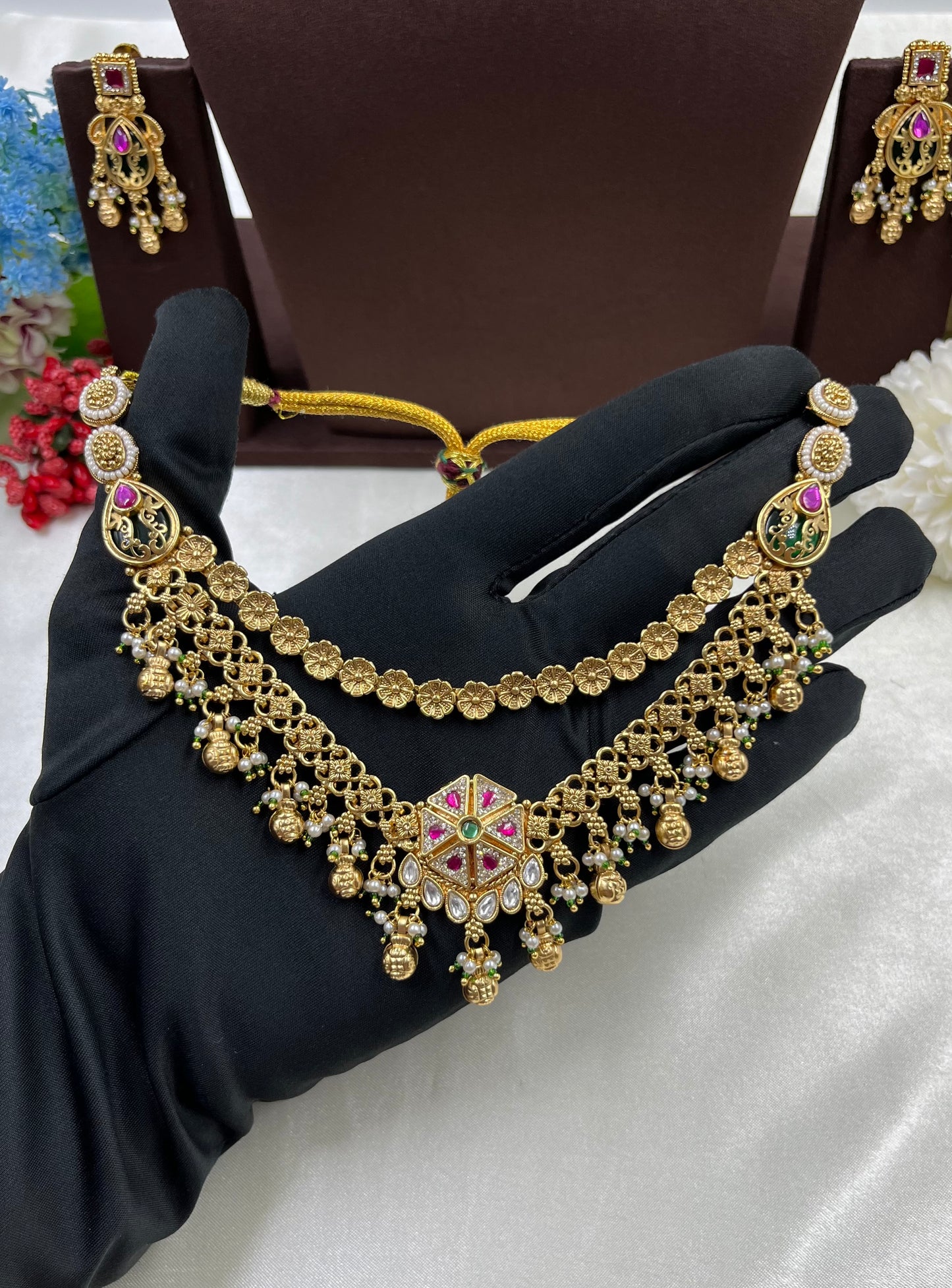 Priyanka Heritage Chorski Necklace