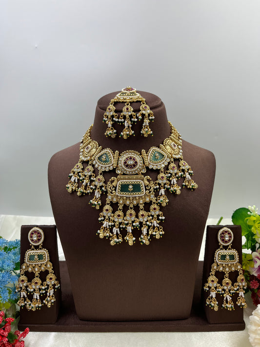 Alia Heritage Antique Gold Necklace